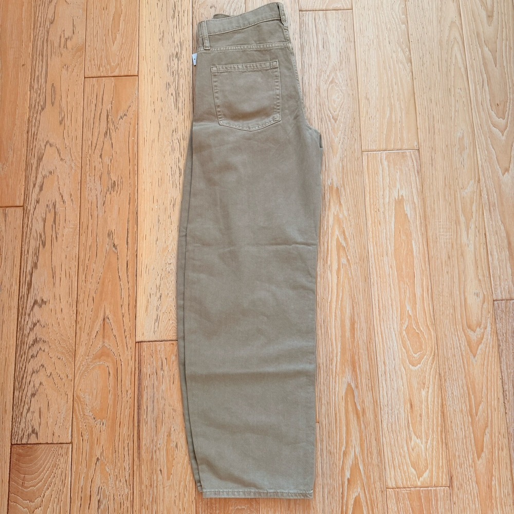 GAP Women's High Rise Barrel Relaxed Hip & Thigh Tan Jeans - NWT - 27-4 - Picture 7 of 7
